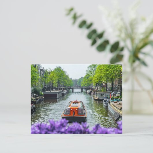 Amsterdam Briefkaart (Staand voorkant)
