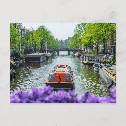 Amsterdam Briefkaart (Voorkant)