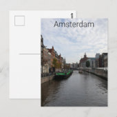Amsterdam Briefkaart (Voorkant / Achterkant)