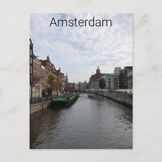 Amsterdam Briefkaart (Voorkant)