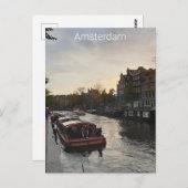 Amsterdam Briefkaart (Voorkant / Achterkant)