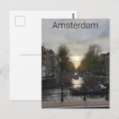 Amsterdam Briefkaart (Voorkant / Achterkant)