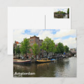 Amsterdam Briefkaart (Voorkant / Achterkant)