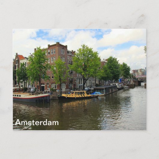 Amsterdam Briefkaart (Voorkant)