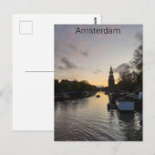 Amsterdam Briefkaart (Voorkant / Achterkant)