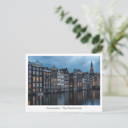 Amsterdam Briefkaart (Staand voorkant)