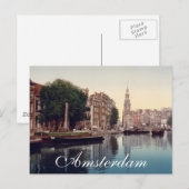 Amsterdam Briefkaart (Voorkant / Achterkant)