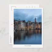 Amsterdam Briefkaart (Voorkant / Achterkant)
