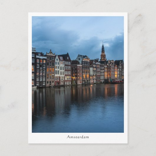 Amsterdam Briefkaart (Voorkant)