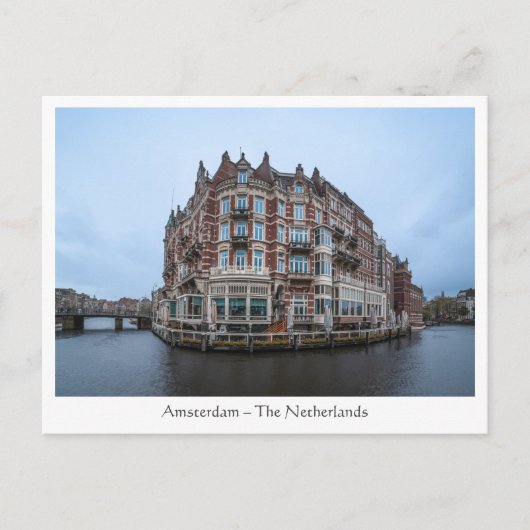 Amsterdam Briefkaart (Voorkant)