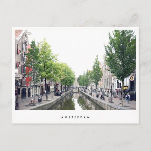 Amsterdam Briefkaart (Voorkant)