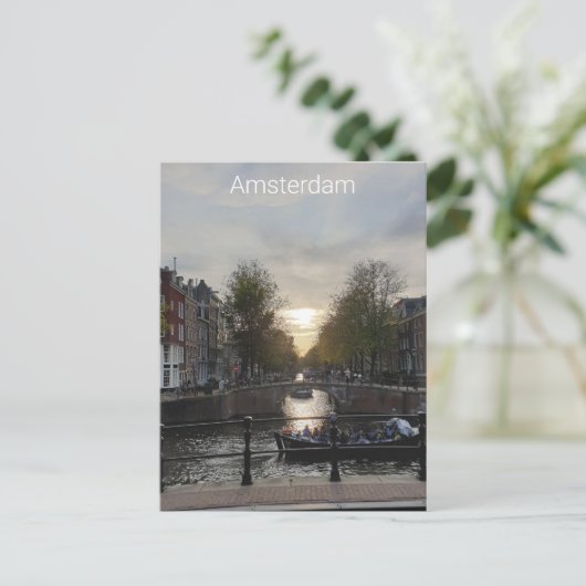 Amsterdam Briefkaart (Staand voorkant)