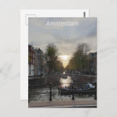 Amsterdam Briefkaart (Voorkant / Achterkant)