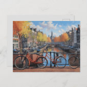 Amsterdam Briefkaart (Voorkant / Achterkant)