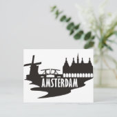Amsterdam Briefkaart (Staand voorkant)
