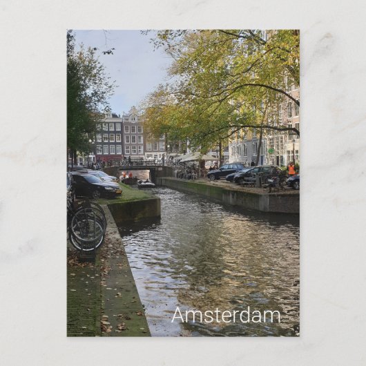 Amsterdam Briefkaart (Voorkant)