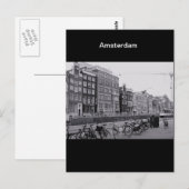 Amsterdam Briefkaart (Voorkant / Achterkant)