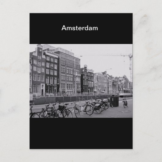 Amsterdam Briefkaart (Voorkant)