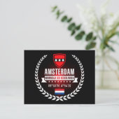 Amsterdam Briefkaart (Staand voorkant)