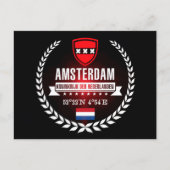 Amsterdam Briefkaart (Voorkant)
