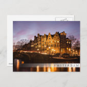 Amsterdam briefkaart (Voorkant / Achterkant)