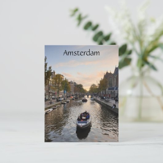 Amsterdam Briefkaart (Staand voorkant)