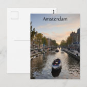Amsterdam Briefkaart (Voorkant / Achterkant)
