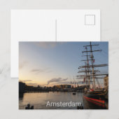 Amsterdam Briefkaart (Voorkant / Achterkant)