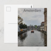 Amsterdam Briefkaart (Voorkant / Achterkant)
