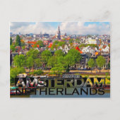 Amsterdam Briefkaart (Voorkant)