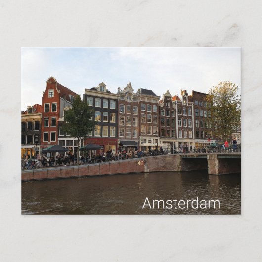 Amsterdam Briefkaart (Voorkant)