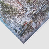 Amsterdam Building Canal Netherlands Europe Tissuepapier (Detail)