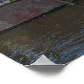 Amsterdam Canal Bridges Photo Poster (Hoek)