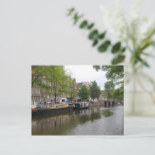 Amsterdam Canal Briefkaart (Staand voorkant)