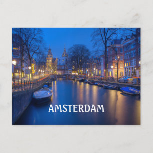 Amsterdam Canal Briefkaart