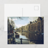 Amsterdam Canal Briefkaart (Voorkant / Achterkant)