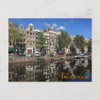 Amsterdam Canal front Briefkaart