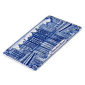 Amsterdam canal houses magnet magneet (Linkerzijde)