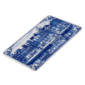 Amsterdam canal houses magnet magneet (Linkerzijde)