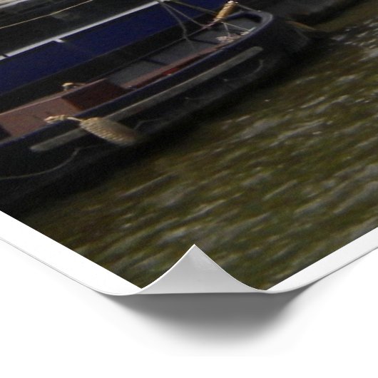 Amsterdam Canal Houses Photo Poster (Hoek)