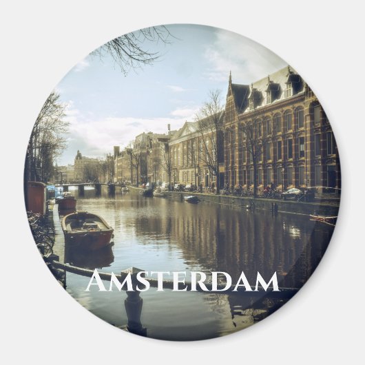 Amsterdam Canal Magneet (Voorkant)