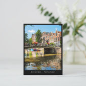 Amsterdam Canal, Nederland Briefkaart (Staand voorkant)