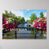 Amsterdam Canal Poster (Voorkant)