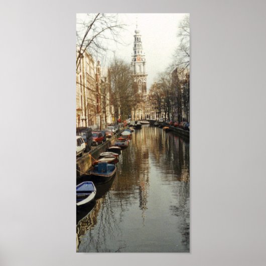 Amsterdam Canal Poster (Voorkant)