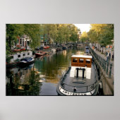 Amsterdam Canal Poster (Voorkant)