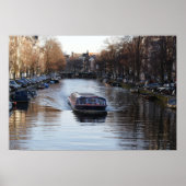 Amsterdam Canal Poster (Voorkant)