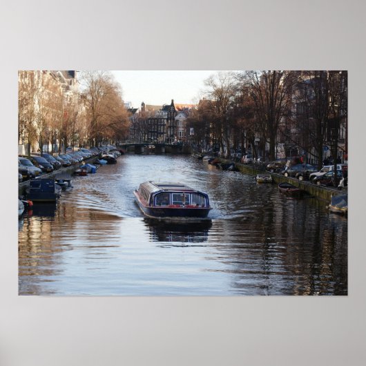 Amsterdam Canal Poster (Voorkant)