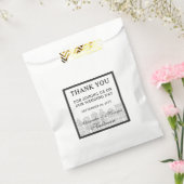 Amsterdam Canal Row Houses Dutch Wedding Dank je Bedankzakje (Gezegeld)