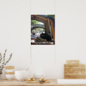 Amsterdam Canal Tour Boat Poster (Keuken)