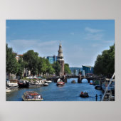 Amsterdam Canals Poster (Voorkant)
